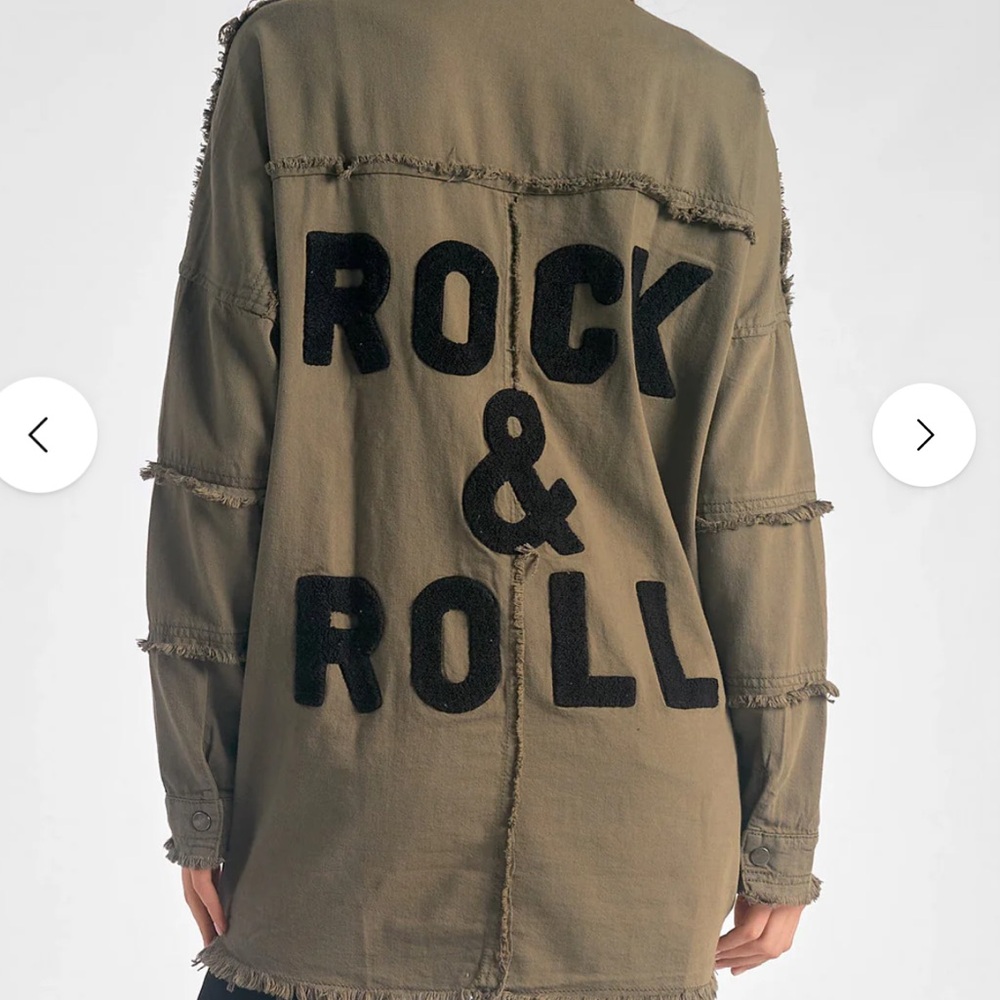 Elan “Rock & Roll” Devan Jacket / Button Up Shirt